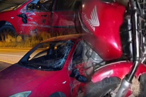 Grave acidente deixa dois jovens feridos com fraturas em Ararendá-CE