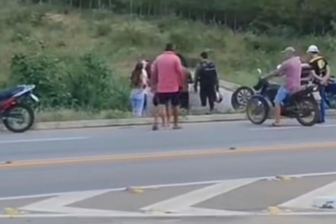 Acidente é registrado na cidade de Mombaça-CE