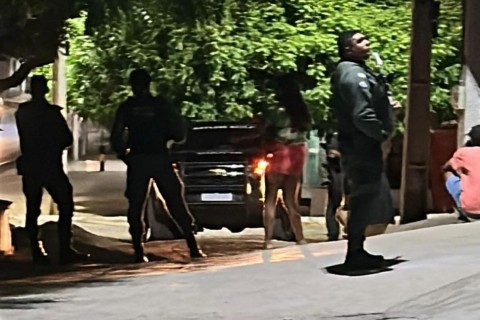 Bairro de Fátima em Fortaleza-CE é alvo de vários tiros