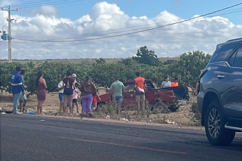 Acidente com vítima fatal na BR-020