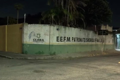 Vigilante de escola é rendido por bandidos em Fortaleza-CE