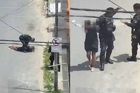 Homem é preso após perseguir e ameaçar mulher em Fortaleza-CE