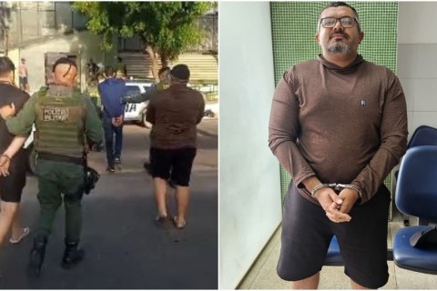 Policial militar e outros 4 homens são presos por tentar arrombar banco no Ceará
