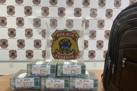 Homem é detido com R$ 500 mil em espécie dentro de carro no interior do Ceará