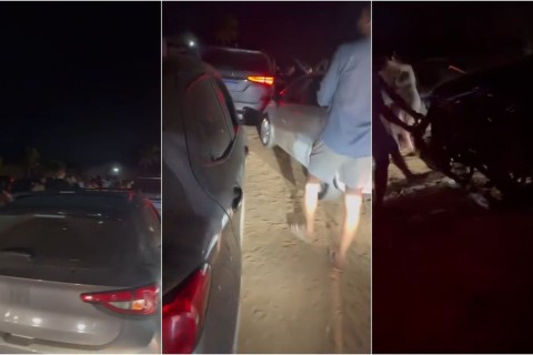 Jovem de 21 anos é preso após atropelar pessoas e dirigir embriagado em saída de evento na Grande Fortaleza-CE