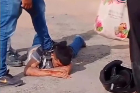 Suspeito é detido por populares após assalto em Maracanaú no Ceará