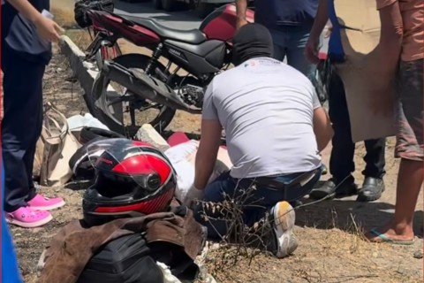Acidente na br-222 em Sobral-CE: motorista foge após colisão com motociclista