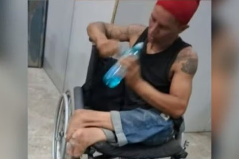 Cadeirante é preso por furto pela 3ª vez em menos de um mês em Fortaleza-CE