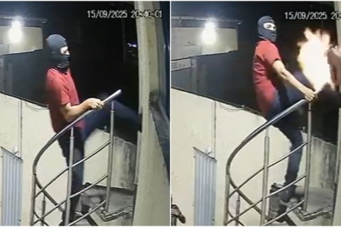 Vigilante reage a assalto, atira e mata dois criminosos em Aquiraz; imagem é forte