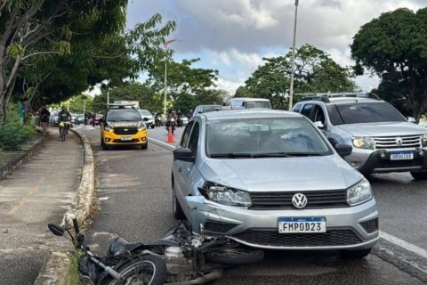 Passageira de moto por app morre em acidente em Fortaleza-CE