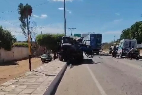 Acidente de trânsito é registrado em Missão Velha no Ceará
