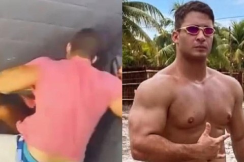 Ex-jogador de basquete é preso por agredir namorada em elevador