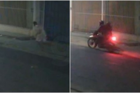 Jovem é perseguido e assassinado a tiros por dupla em moto em Fortaleza-CE; imagem é forte