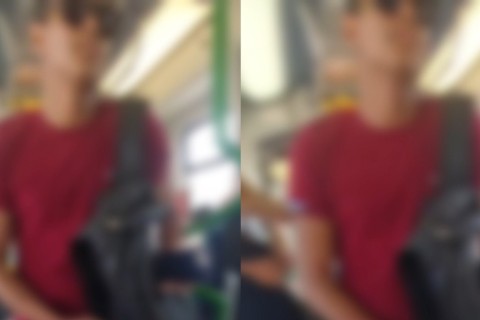 Passageira filma homem se masturbando em VLT de Fortaleza-CE