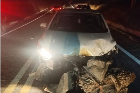 Acidente na CE-176 entre Arneiroz e Cachoeira de Fora