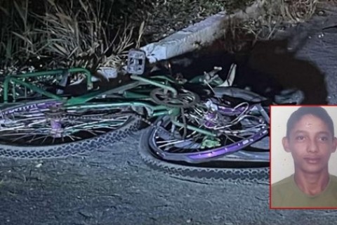 Ciclista morre após ser atropelado por carro em rodovia do Ceará, condutor fugiu