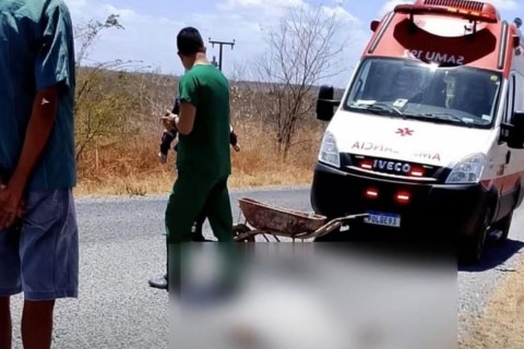 Homem é encontrado sem vida após passar mal em estrada da zona rural de Crateús