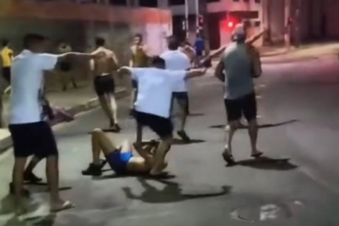 Torcedores de times rivais promovem briga generalizada em Fortaleza-CE