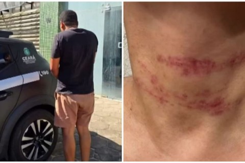 Homem é preso após tentar enforcar ex-companheira no interior do Ceará