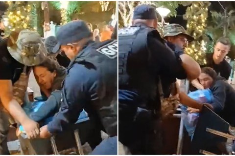 Ação de ordenamento termina em confusão entre ambulantes e guardas em Guaramiranga, no interior do Ceará