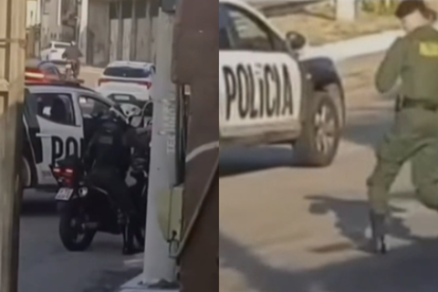 Tiroteio entre polícia e criminosos deixa um ferido e assusta moradores em comunidade de Fortaleza-CE