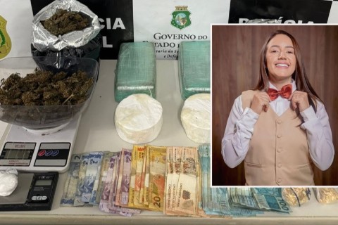 Dona de loja de importados e irmã são presas por tráfico de drogas no interior do Ceará