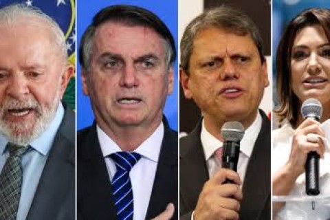 Paraná Pesquisas mostra Lula em empate técnico com Bolsonaro, Michelle e Tarcísio em cenários para 2026