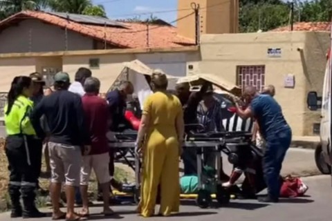 Acidente de trânsito na cidade de Iguatu-CE