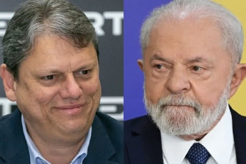 Pela primeira vez, pesquisa mostra que Tarcísio venceria Lula, aponta AtlasIntel