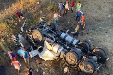 Grave acidente de trânsito na cidade de Limoeiro do Norte-CE