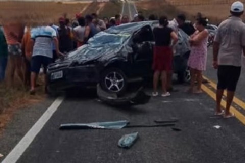 Um acidente de trânsito com vítima fatal foi registrado em Quixeramobim-CE