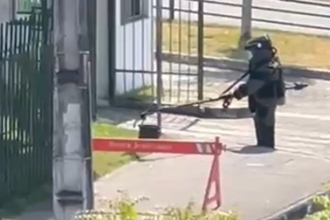 Esquadrão remove artefato explosivo em fórum de Justiça em Fortaleza-CE