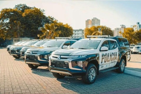 Ceará recebe 12 novas viaturas do Governo Federal para reforço da Polícia Militar