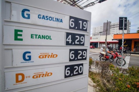 Gasolina cai quase 2% em Fortaleza-CE após redução da Petrobras