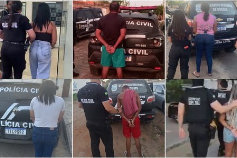 Operação captura membros do Comando Vermelho no Ceará