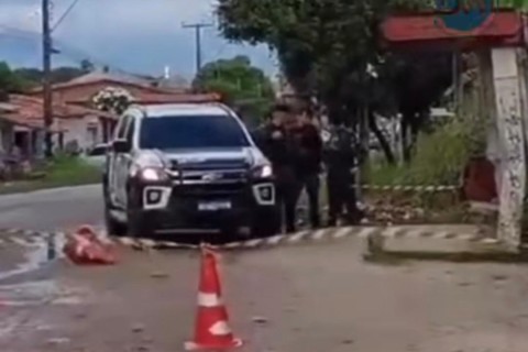 Homicídio a tiros é registrado em Caucaia em Fortaleza-CE