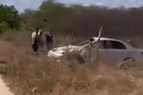 Acidente de trânsito na cidade de Boa Viagem-CE