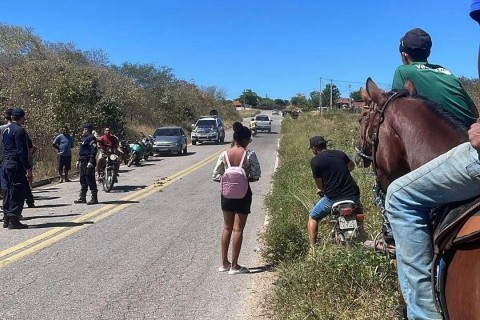 Acidente de trânsito no interior do Ceará