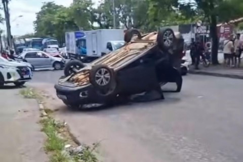 Acidente de trânsito grave em Fortaleza-CE