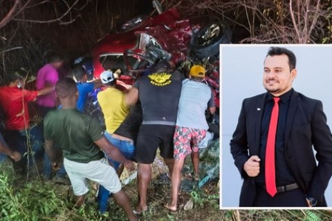 Advogado morre em acidente com carro na BR-116, no interior do Ceará