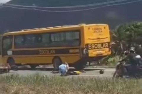 Grave acidente de trânsito na cidade de Guaiúba no Ceará